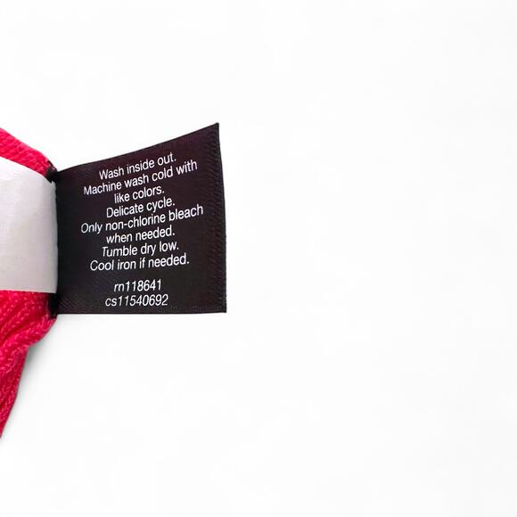 Lane Bryant Women's Long Sleeve V-Neck Sweater Size 18/20 Hot Pink Plus Size - Picture 6 of 8